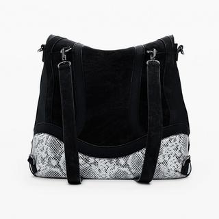 Desigual Sac à dos moyen motif serpent  