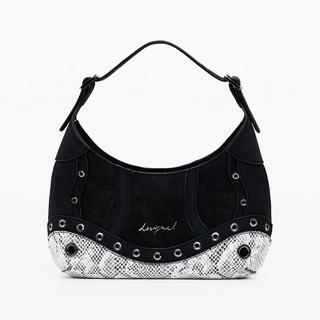 Desigual Borsa a Tracolla con Occhielli  