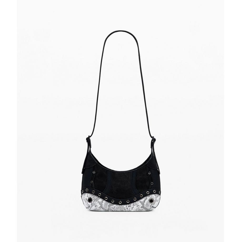 Desigual Borsa a Tracolla Stampa Serpente  