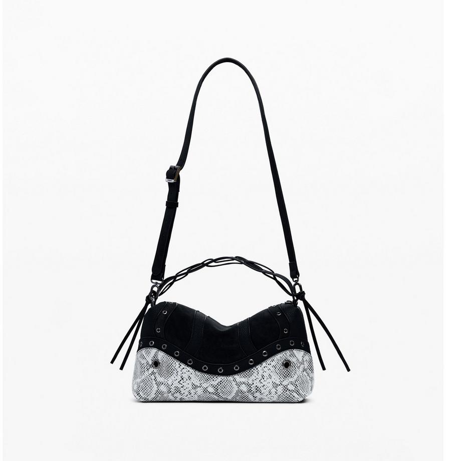 Desigual Mittelgrosse Handtasche Schlangeneffekt  