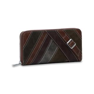 Desigual Patchwork Reissverschluss Portemonnaie  