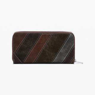 Desigual Patchwork Reissverschluss Portemonnaie  