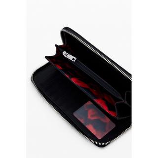 Desigual Portafoglio con borchie e motivo floreale traforato  