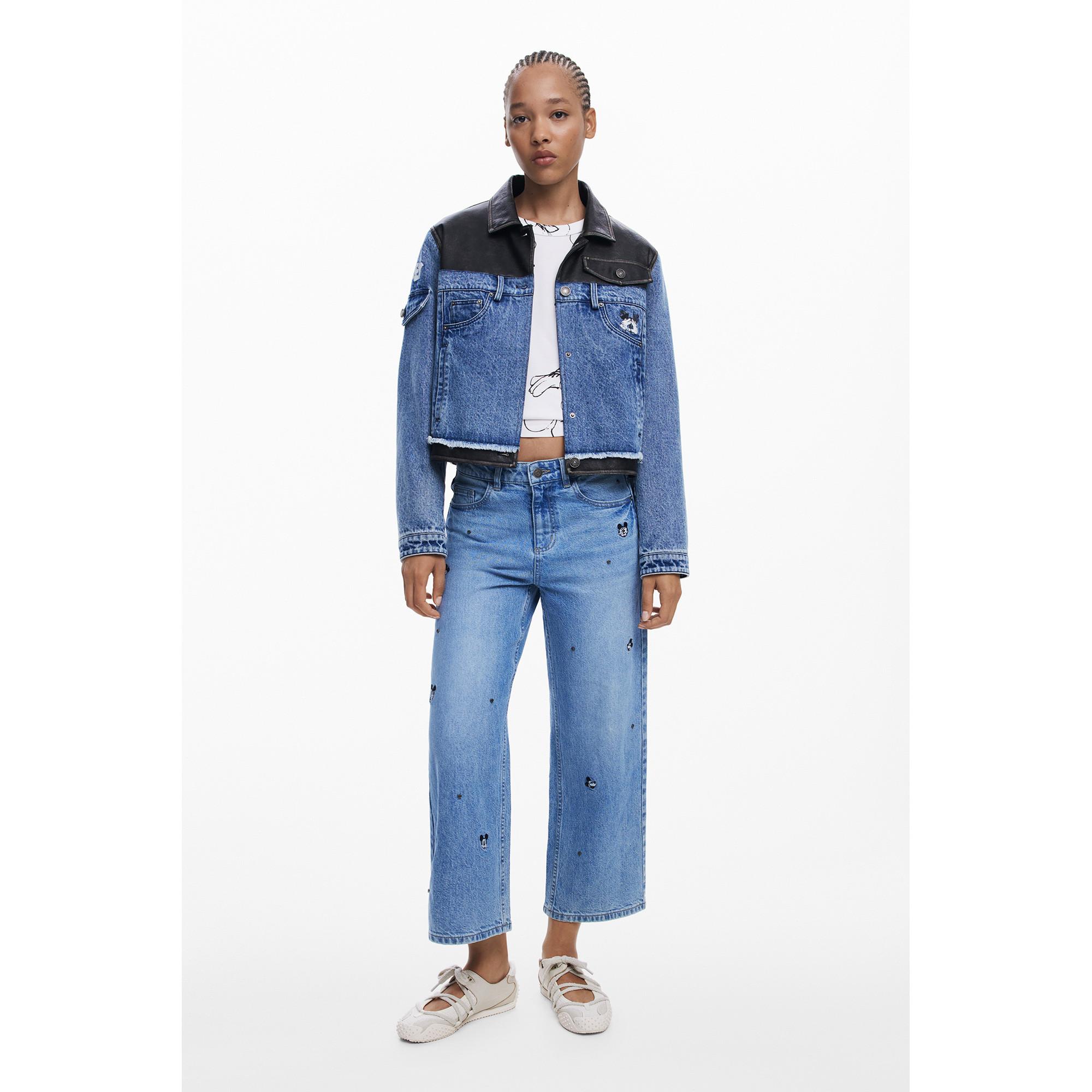 Desigual Mickey Culotte Jeans  