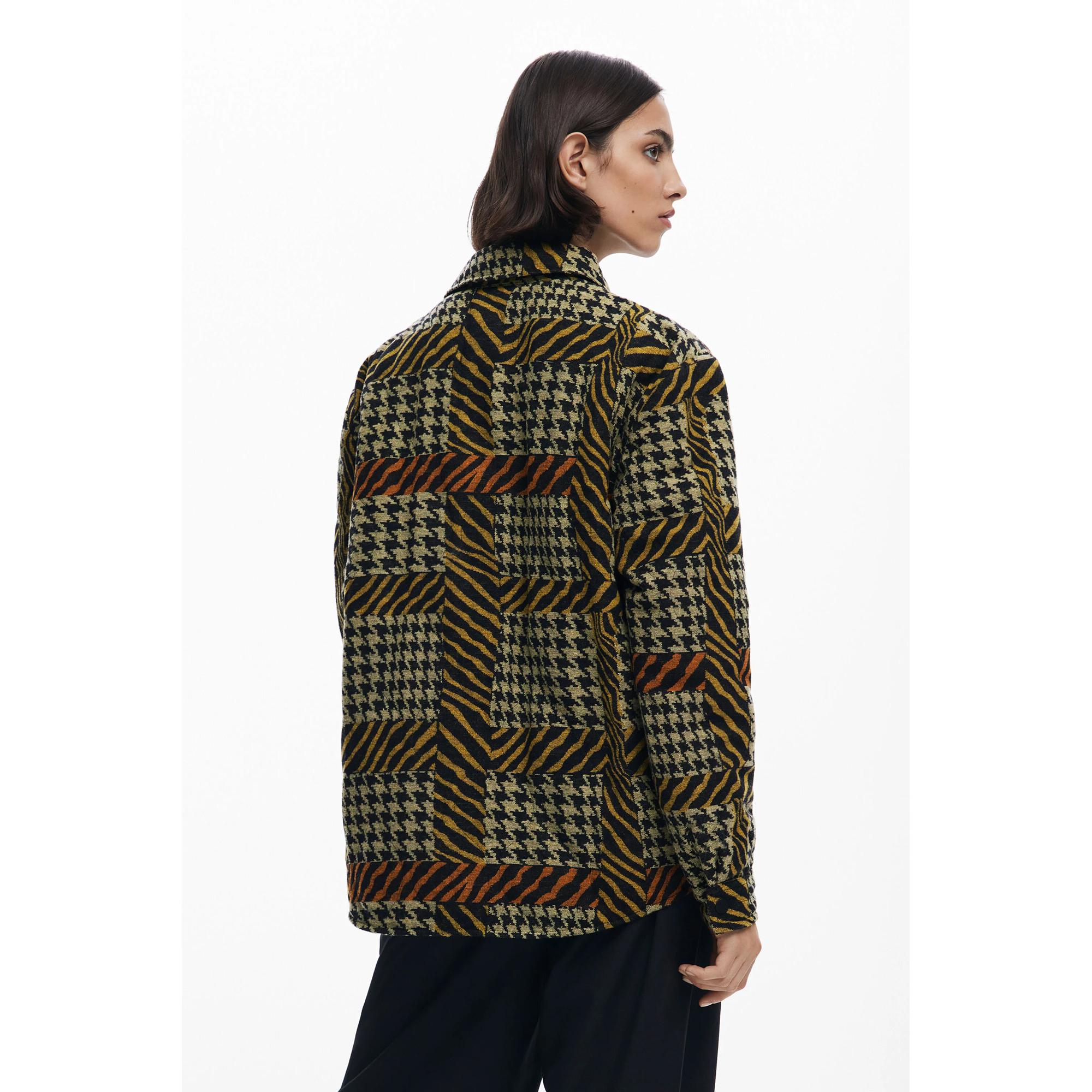 Desigual Gemusterte Trucker Jacke  