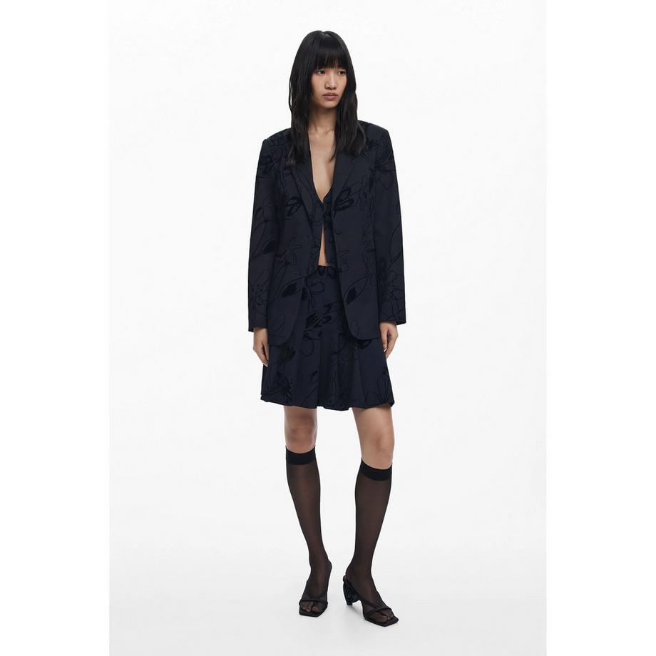 Desigual Blazer Künstlerisches Muster  