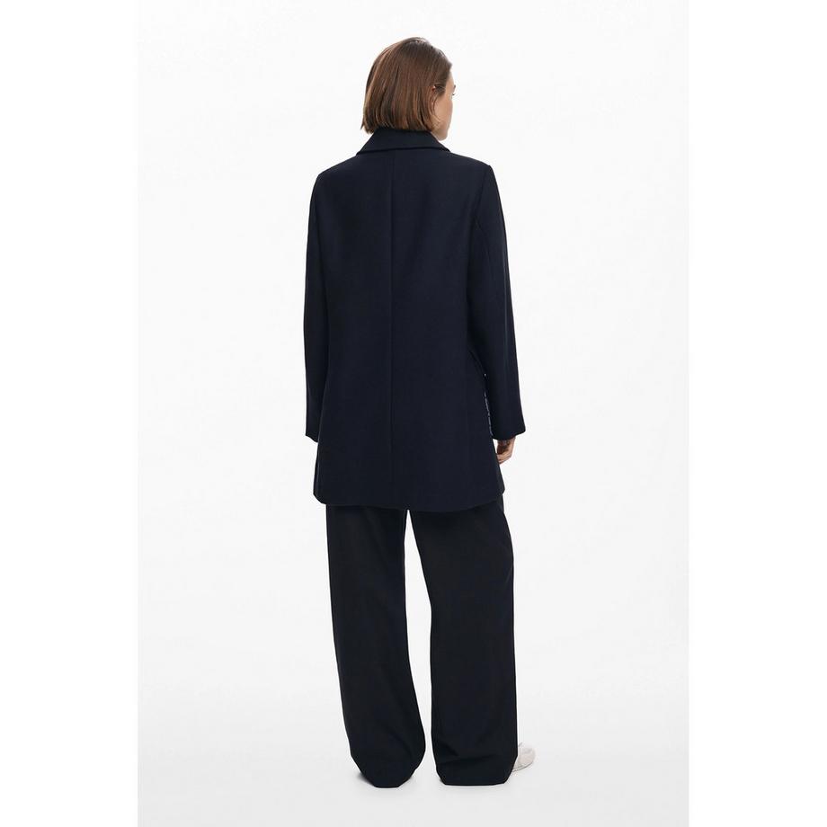 Desigual Cappotto lungo in misto lana  