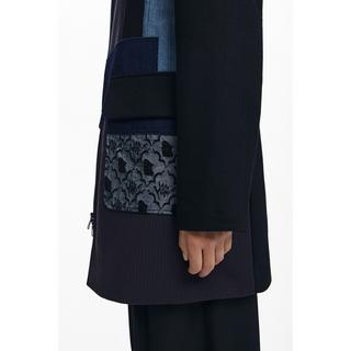 Desigual Cappotto lungo in misto lana  