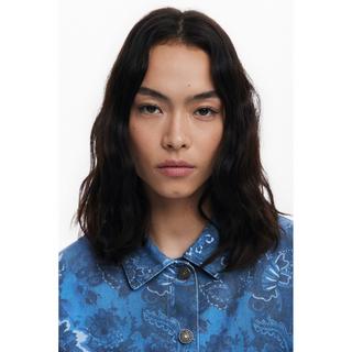 Desigual Trucker Jacke Paisley Print  