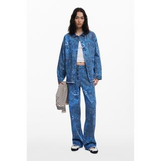 Desigual Trucker Jacke Paisley Print  