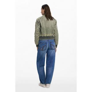 Desigual Jacquard Langer Mantel  