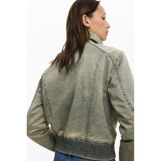 Desigual Jacquard Langer Mantel  