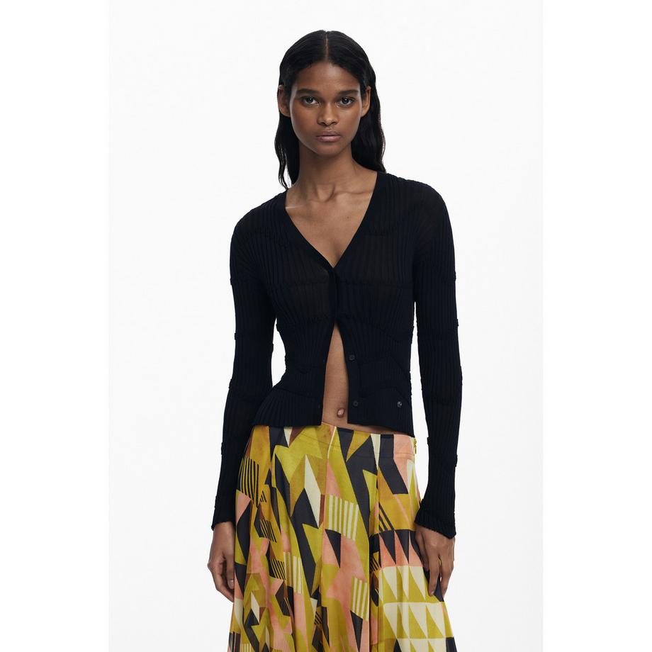 Desigual Bedruckter ausgestellter Maxirock  