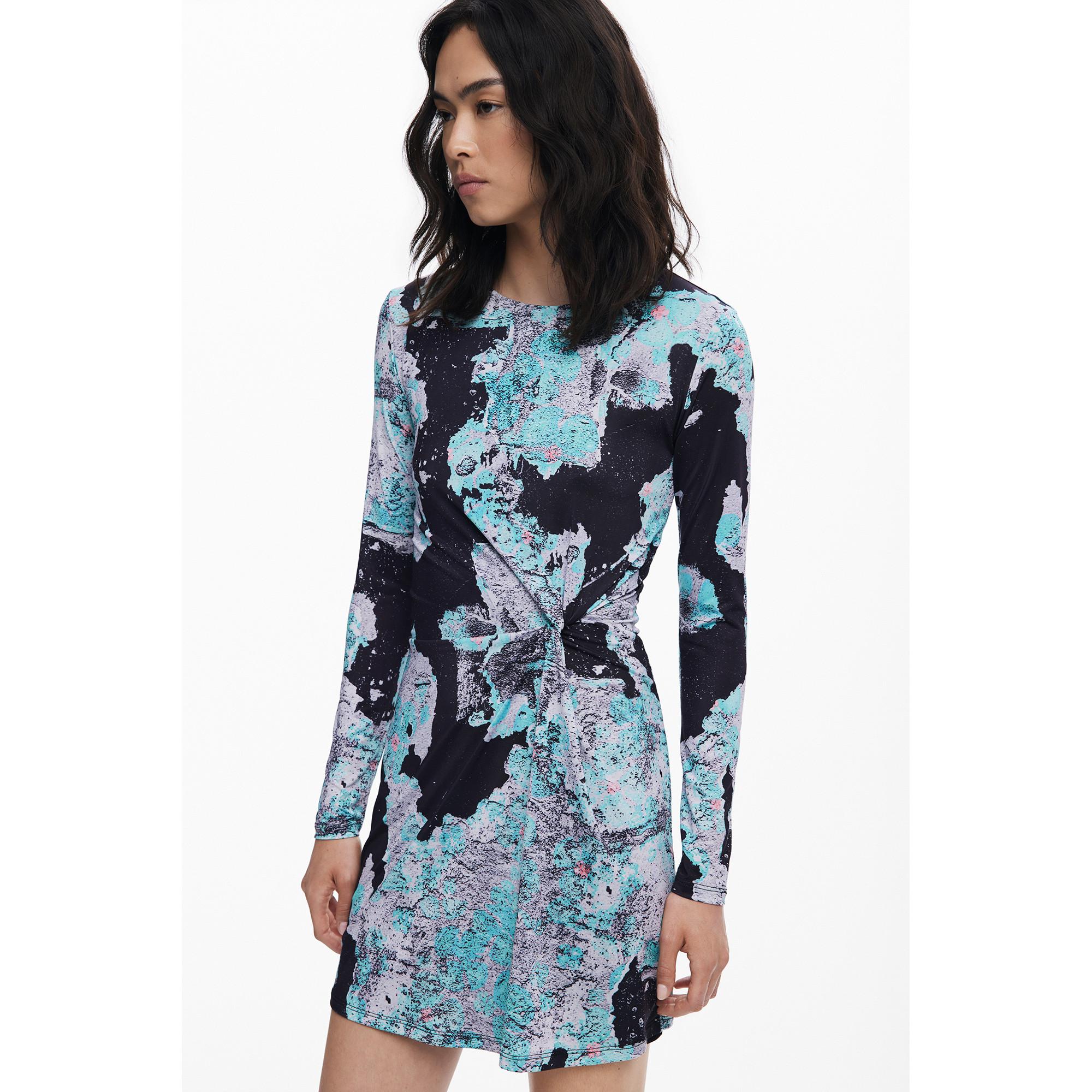 Desigual Mini Kleid mit Arty Print  