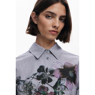 Desigual Vestito Camicia Mini a Righe  