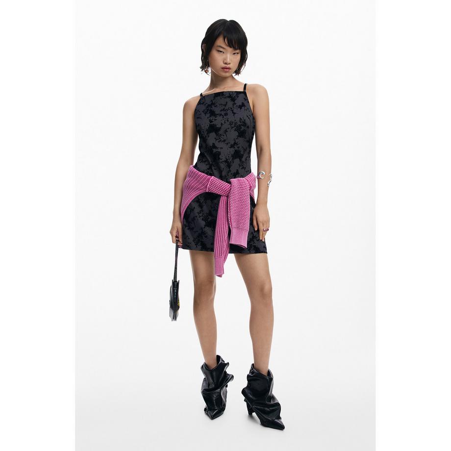 Desigual Robe Courte Imprimé Ethnique  