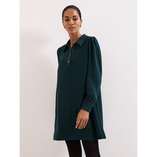 Phase Eight Robe Gina à Col Contrastant  