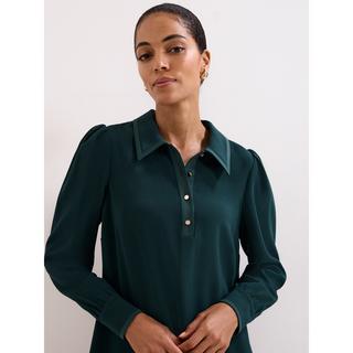 Phase Eight Robe Gina à Col Contrastant  