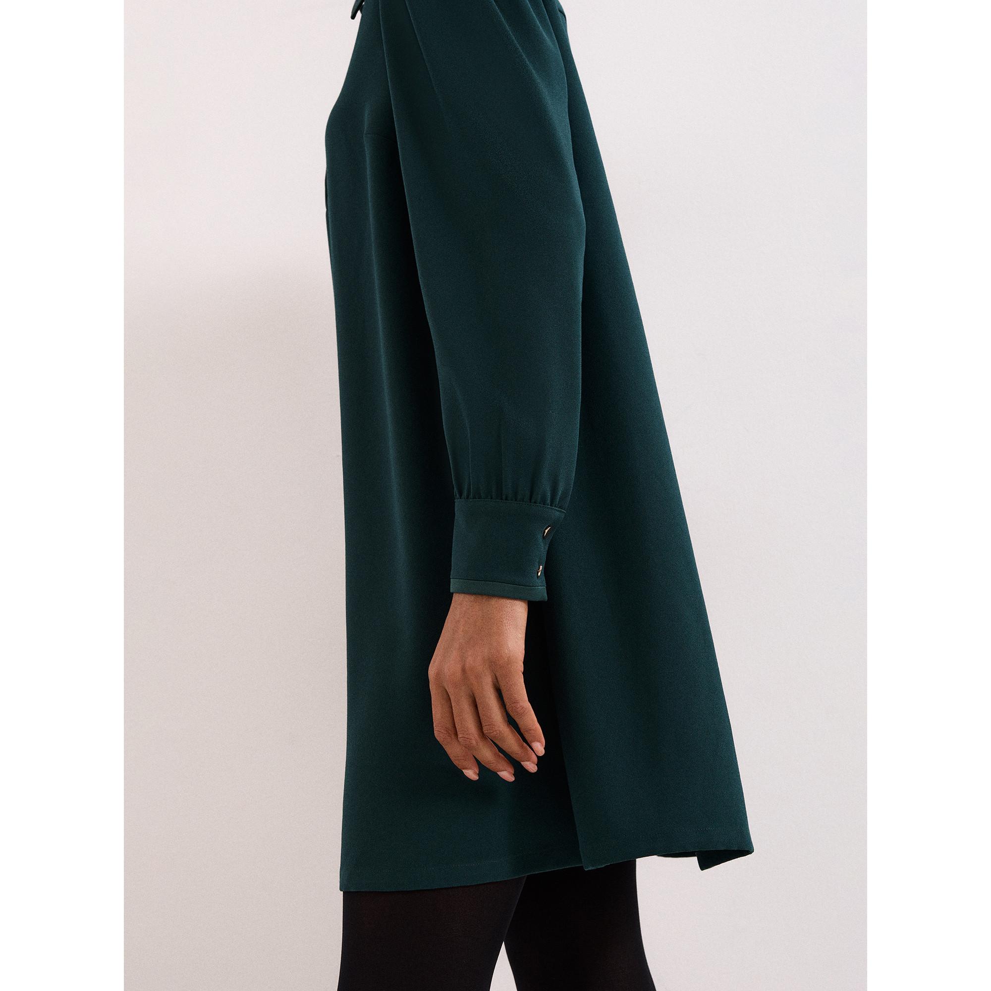 Phase Eight Robe Gina à Col Contrastant  