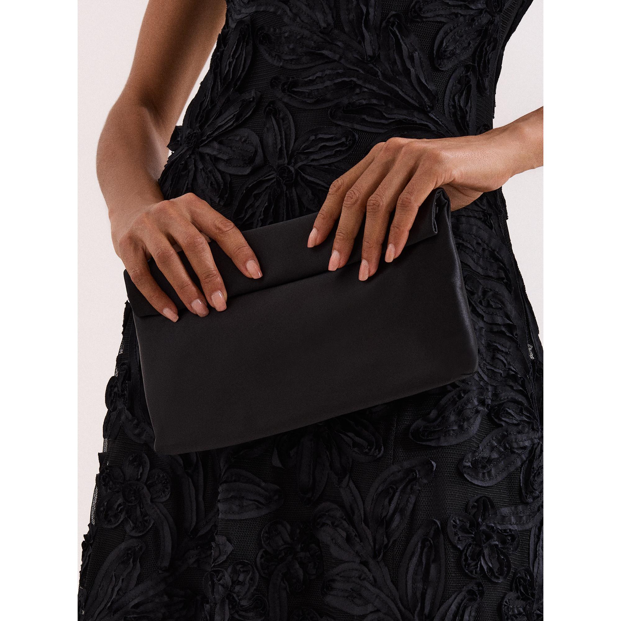Phase Eight Satin Clutch Tasche  