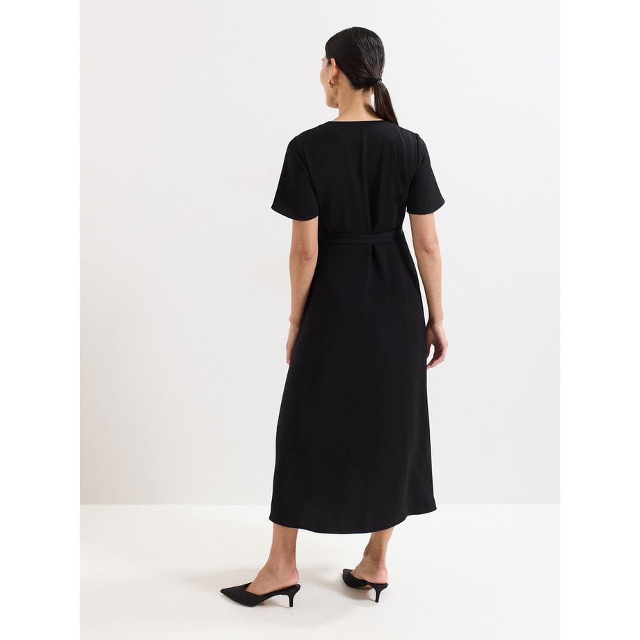 Phase Eight Robe Portefeuille Ourlet Asymétrique  