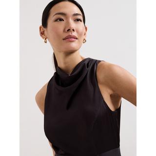 Phase Eight Ärmelloses Blumenmuster Midi Kleid  