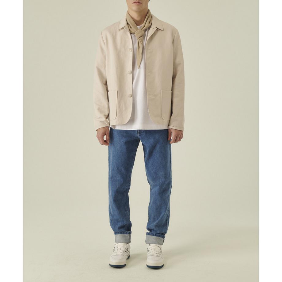 MAISON STANDARDS Elio Denim Loose Straight Leg Jeans  