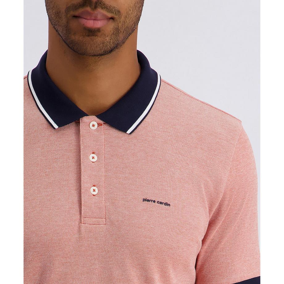 pierre cardin Polohemd mit Kontrastkragen  