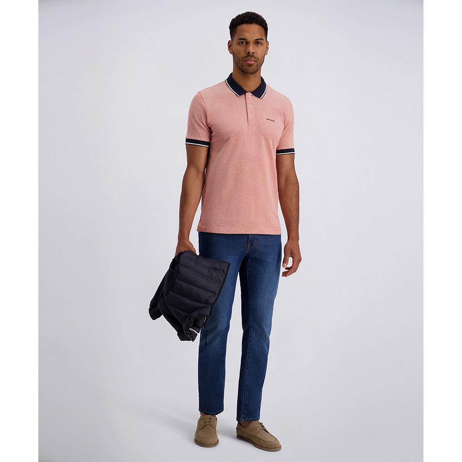 pierre cardin Polohemd mit Kontrastkragen  