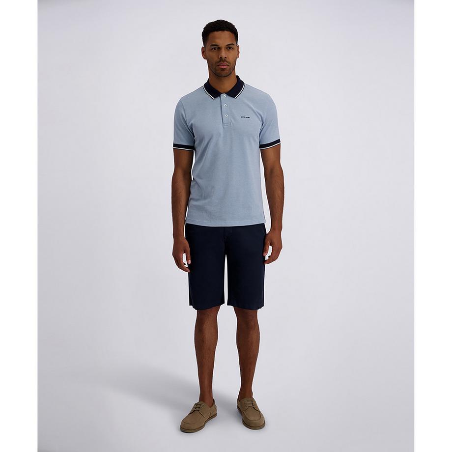 pierre cardin Polohemd mit Kontrastkragen  