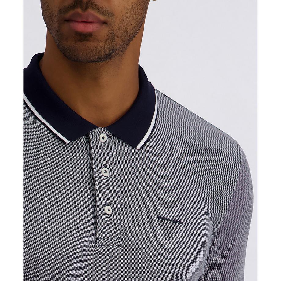 pierre cardin Polohemd mit Kontrastkragen  