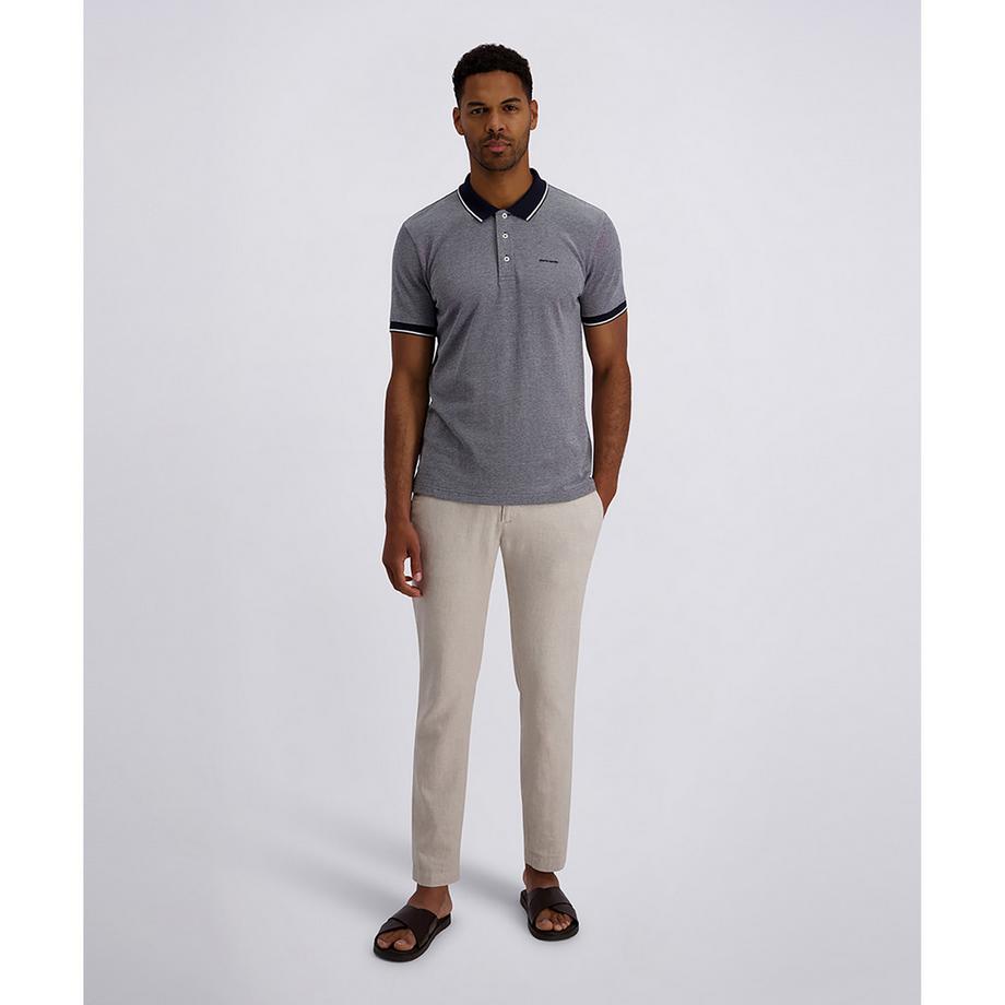 pierre cardin Polohemd mit Kontrastkragen  