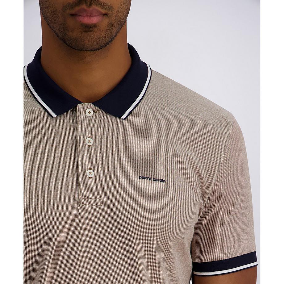 pierre cardin Polohemd mit Kontrastkragen  