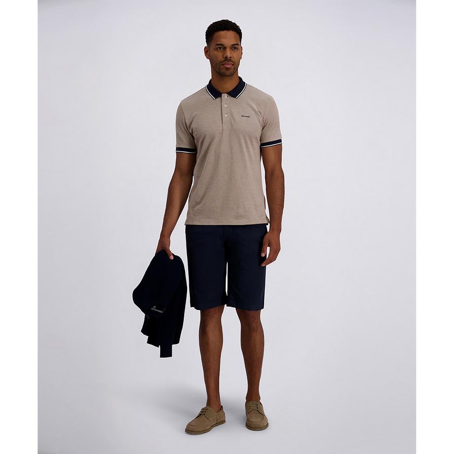 pierre cardin Polohemd mit Kontrastkragen  