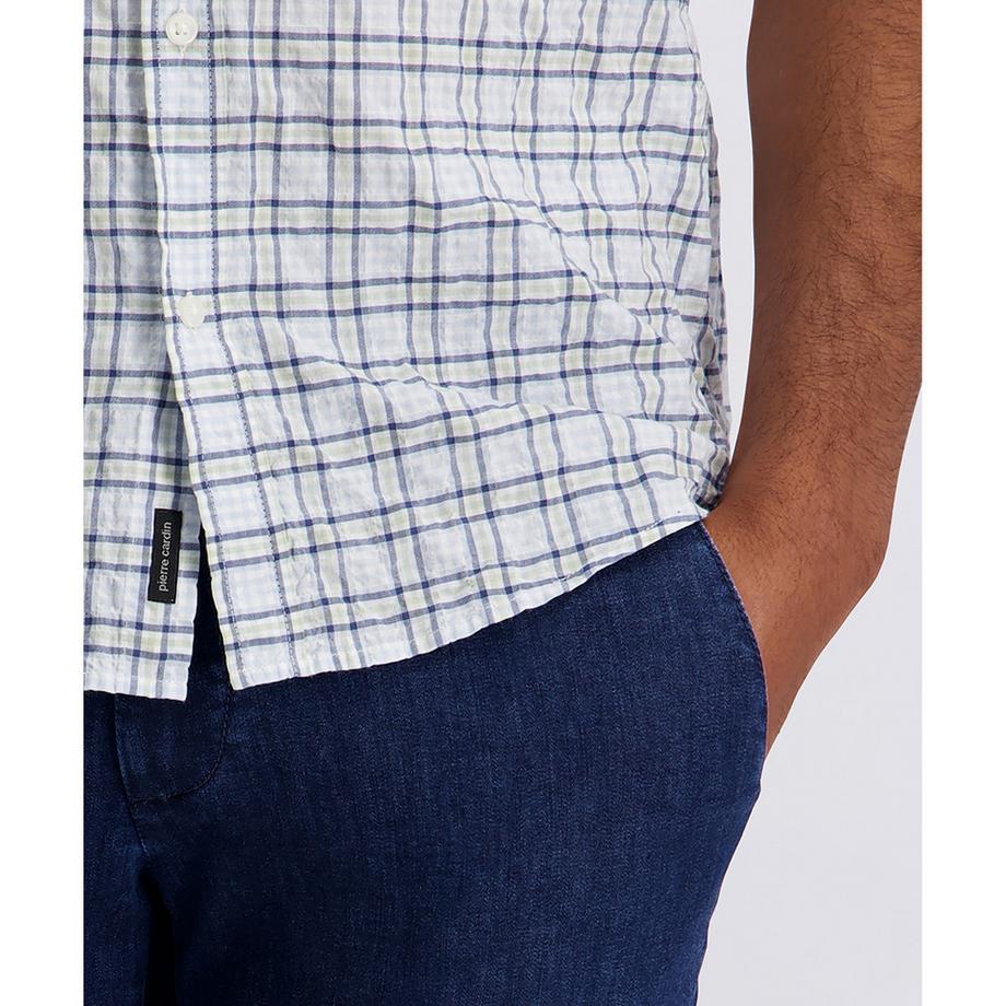 pierre cardin Camicia a quadri maniche corte  