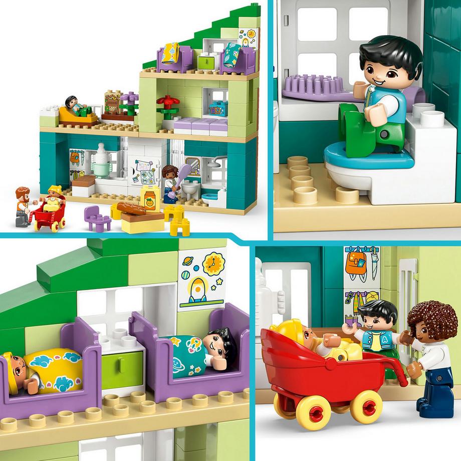 LEGO®  10470 Casa familiare moderna 3 in 1 con personaggi 