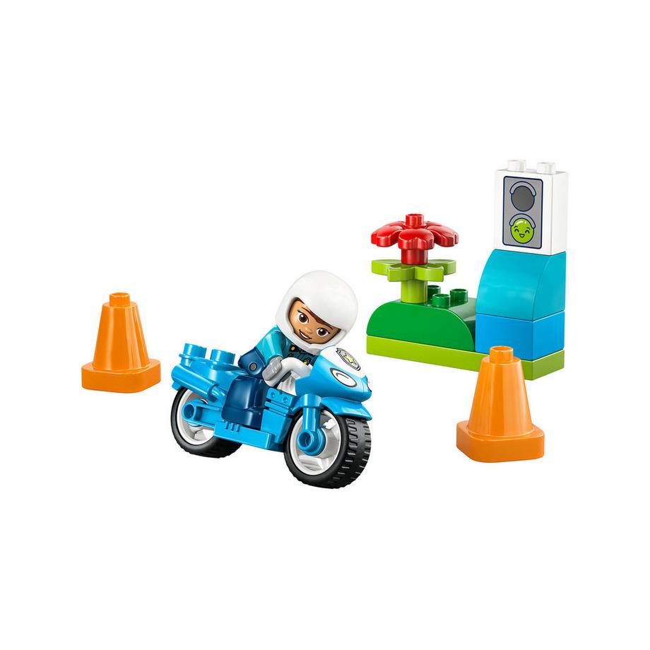 LEGO®  10471 Blaues Polizeimotorrad 