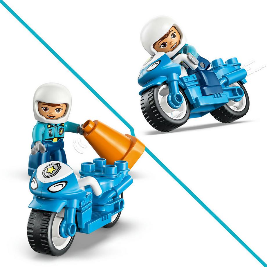 LEGO®  10471 Blaues Polizeimotorrad 