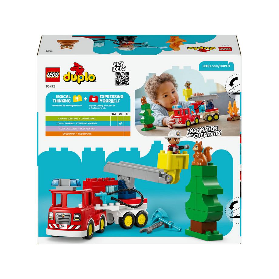 LEGO®  10473 Löschauto mit Schlauch und Feuerwehrmann 