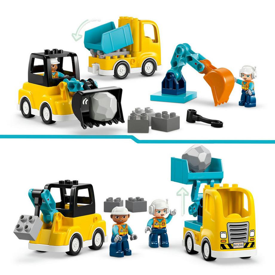 LEGO®  10475 Baufahrzeuge – 3-in-1-Set 