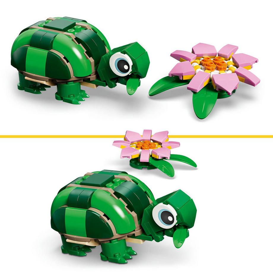 LEGO®  31377 Tartaruga con fiore di ninfea 