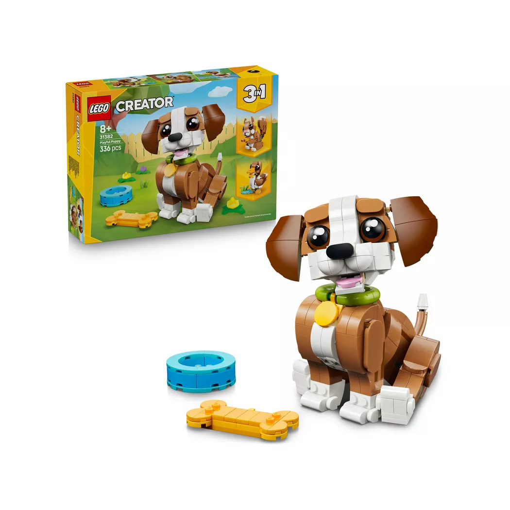 Lego Creator Søte dyr: lekelysten valp 31382