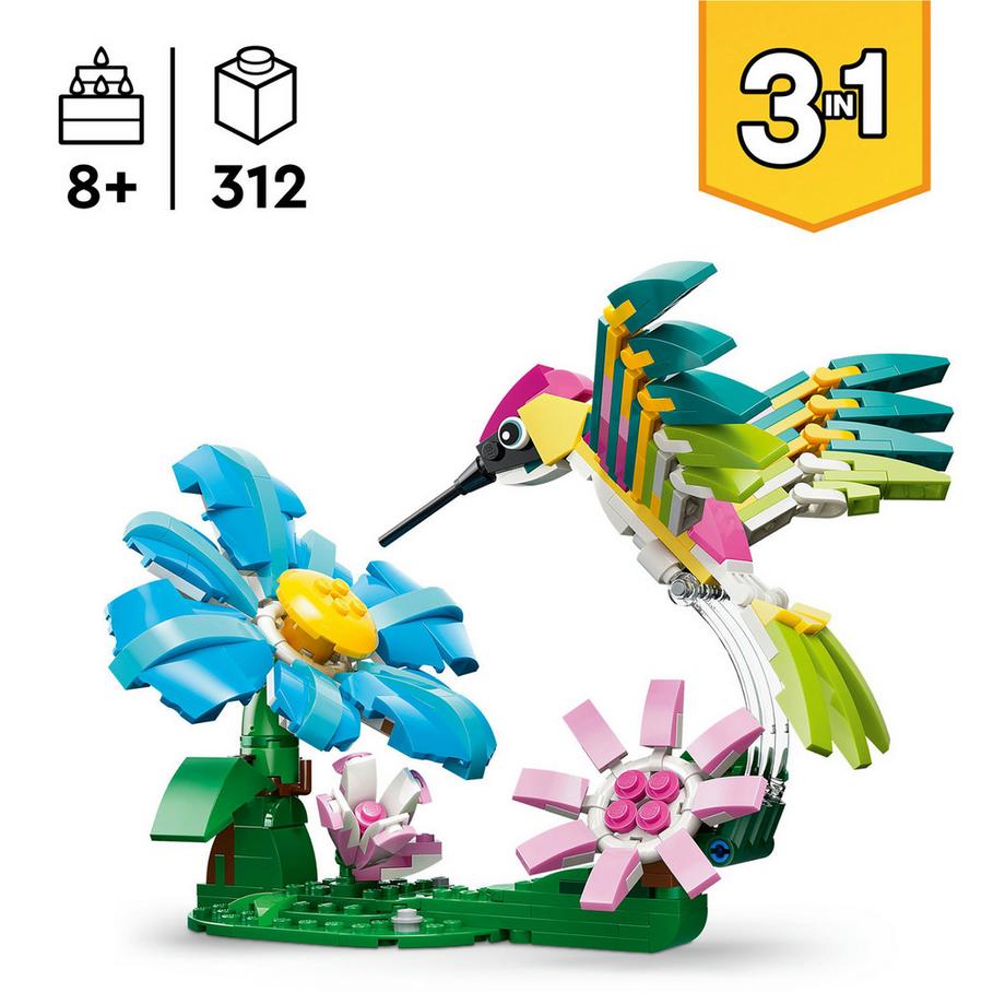 LEGO®  31384 Animali selvatici: colibrì variopinto 