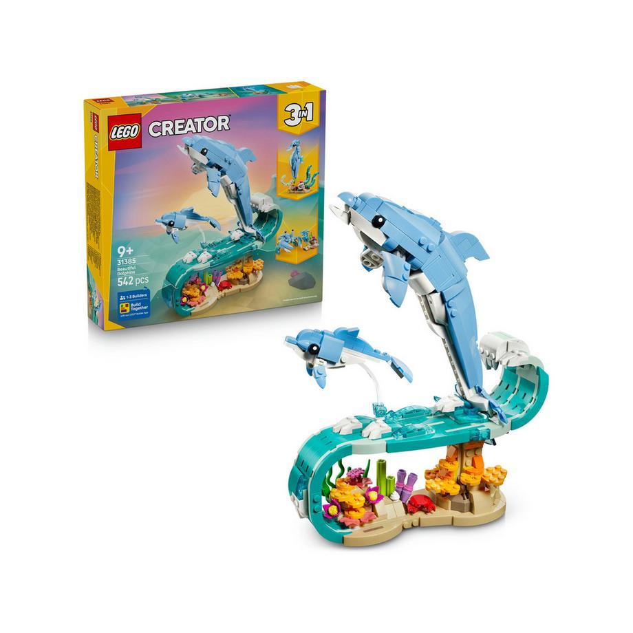 LEGO®  31385 Animali marini: meravigliosi delfini 