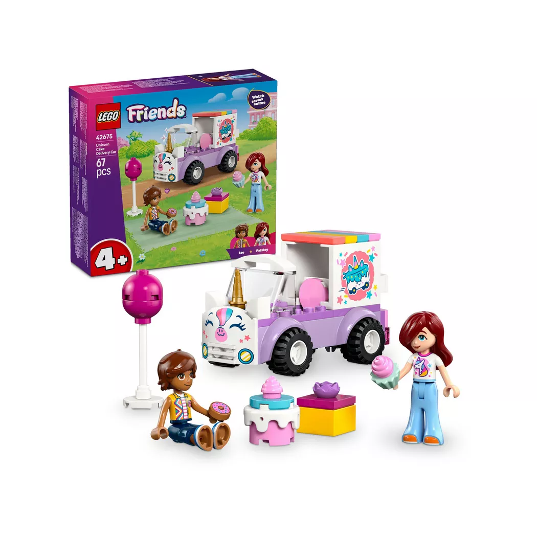 Lego Friends Kakebil med enhjørningdekor 42675