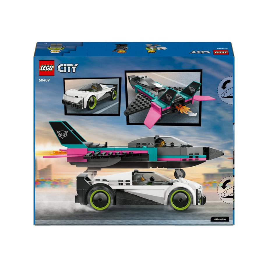 LEGO®  60489 Jet contro Auto sportiva 
