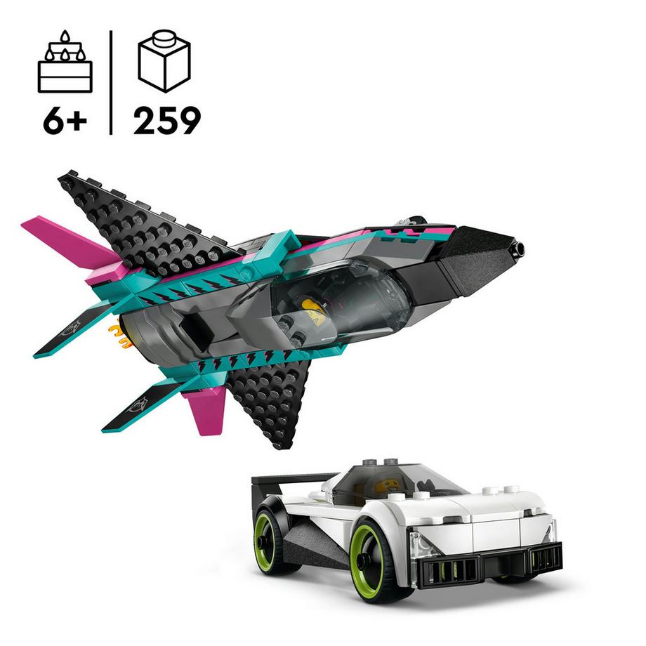 LEGO®  60489 Jet contro Auto sportiva 