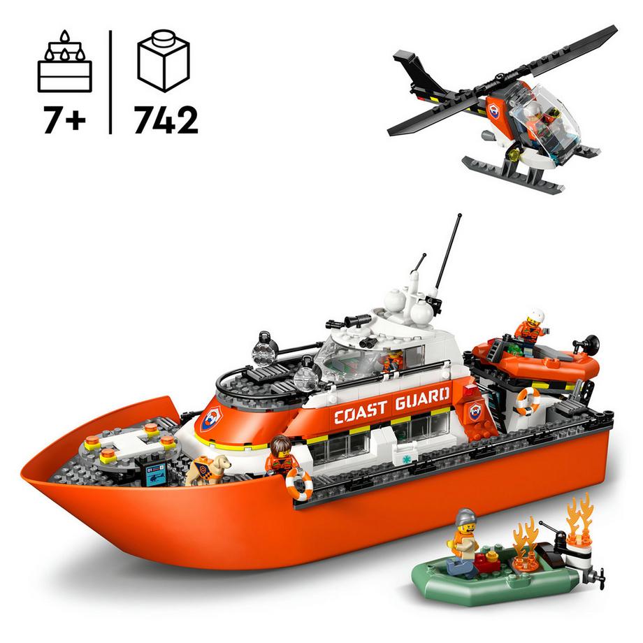 LEGO®  60504 Scafo Guardia Costiera 