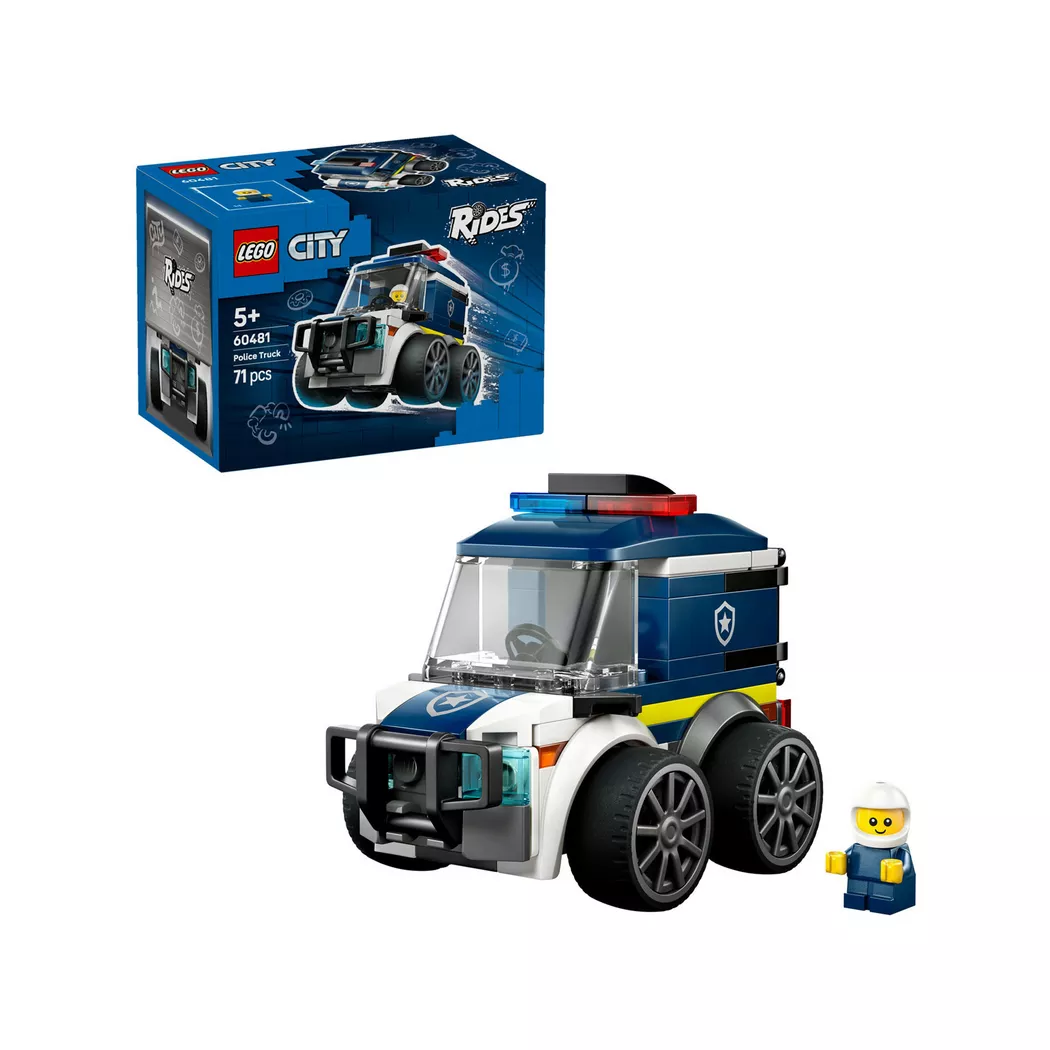 Lego City Kjøretøy – politikjøretøy 60481