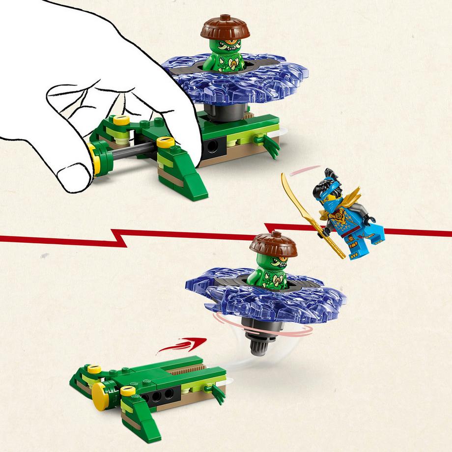 LEGO®  71849 Nya contro Spinner Mostro della Mutazione 